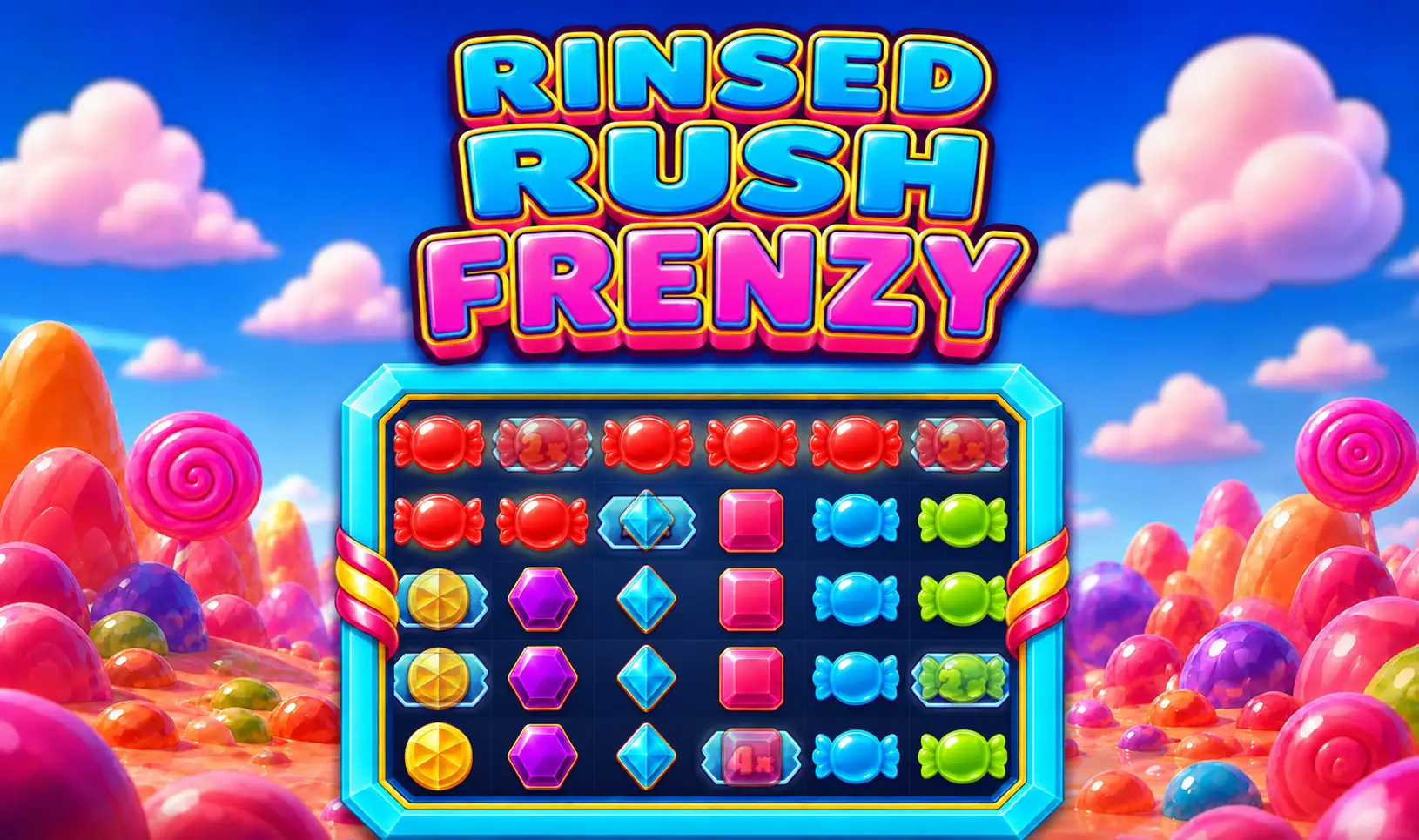 Rinsed Rush Frenzy Slot Demo by Rinsed Gaming slot cover image