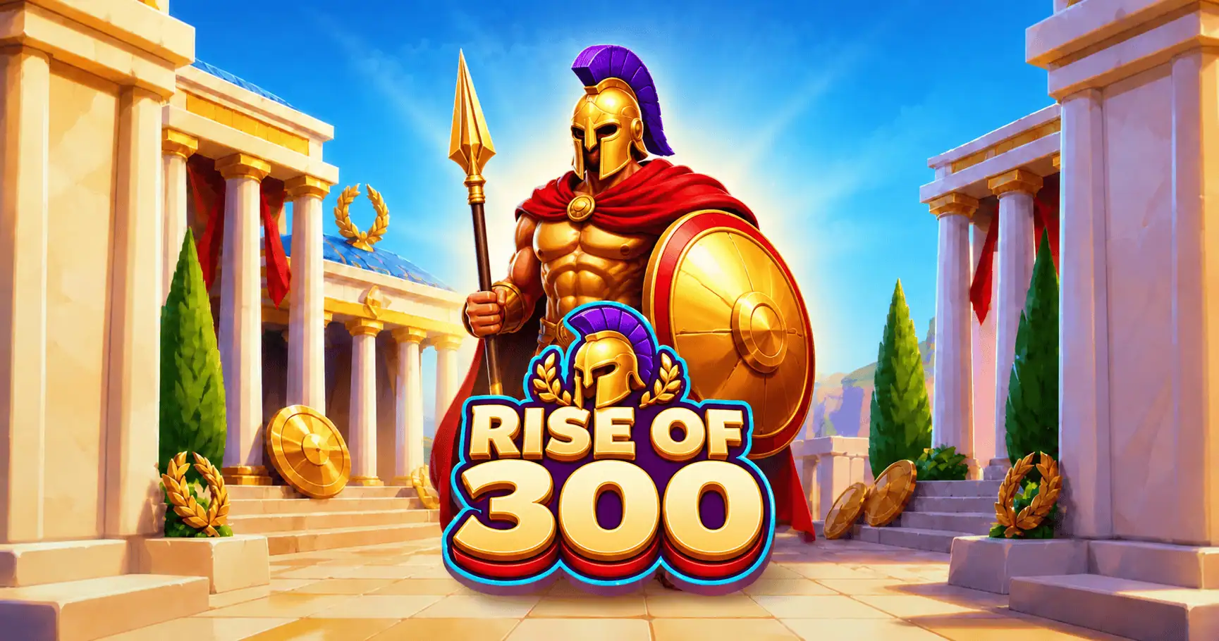 Rise of 300 Slot Demo by Rinsed Gaming slot cover image