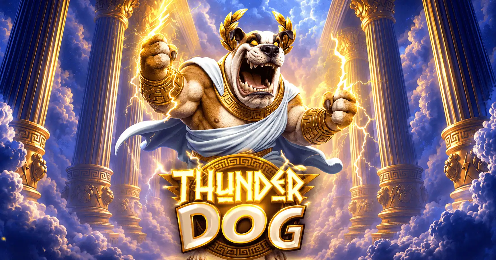 Thunder Dog Slot Demo by Rooftop Gaming slot cover image