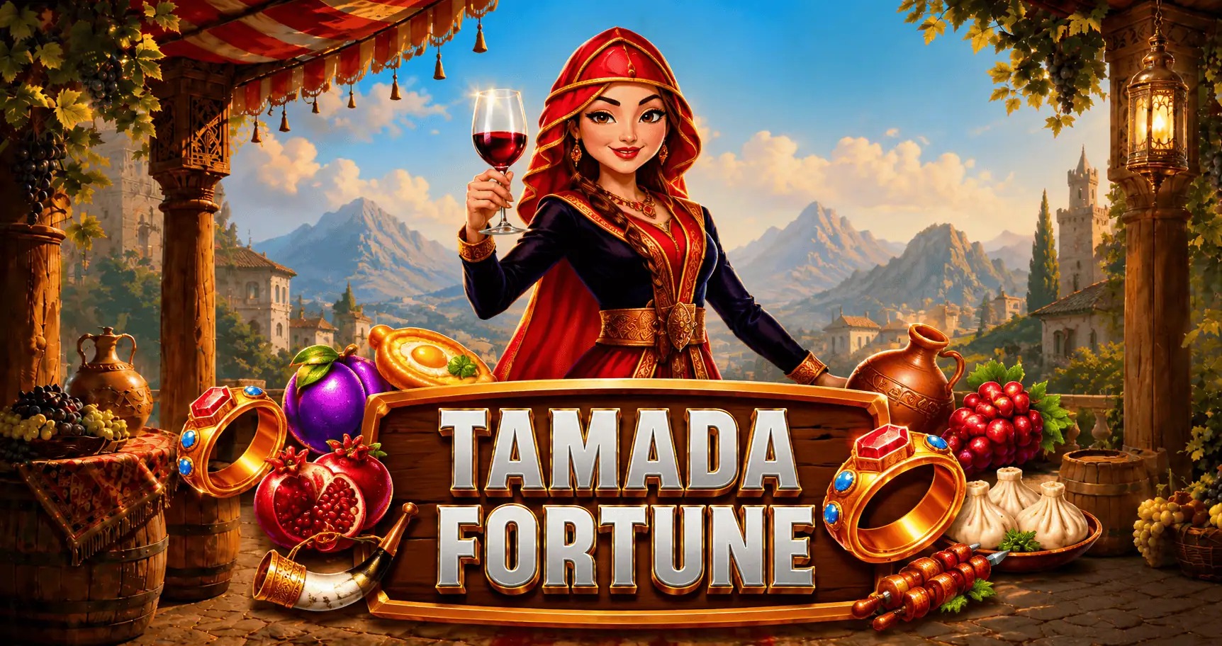 Tamada Fortune Slot Demo by Royale Gaming slot cover image
