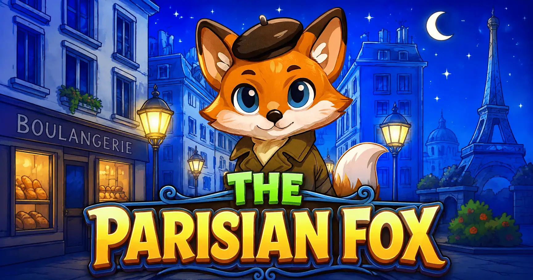 The Parisian Fox Slot Demo by Royale Gaming slot cover image