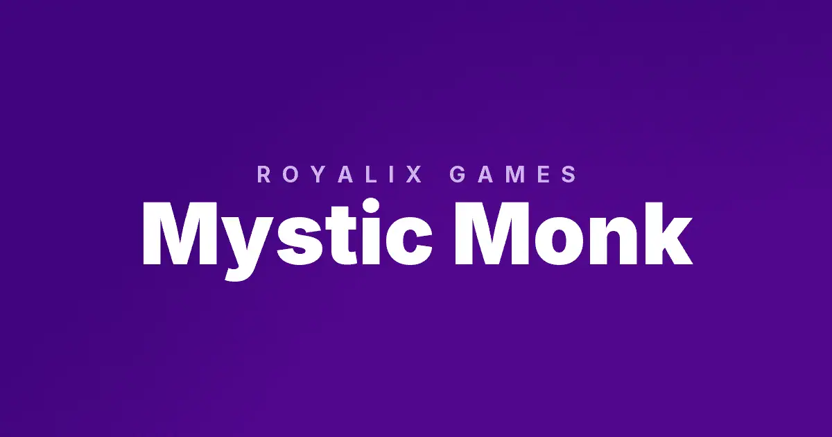 Mystic Monk slot cover image
