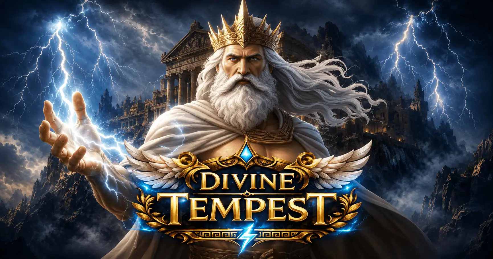 Divine Tempest Slot Demo by Seven Days Gaming slot cover image