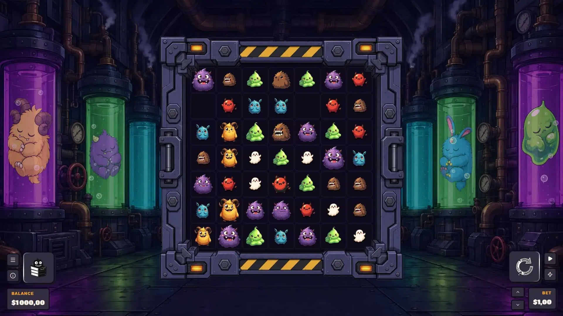 Zoolab slot gameplay reels