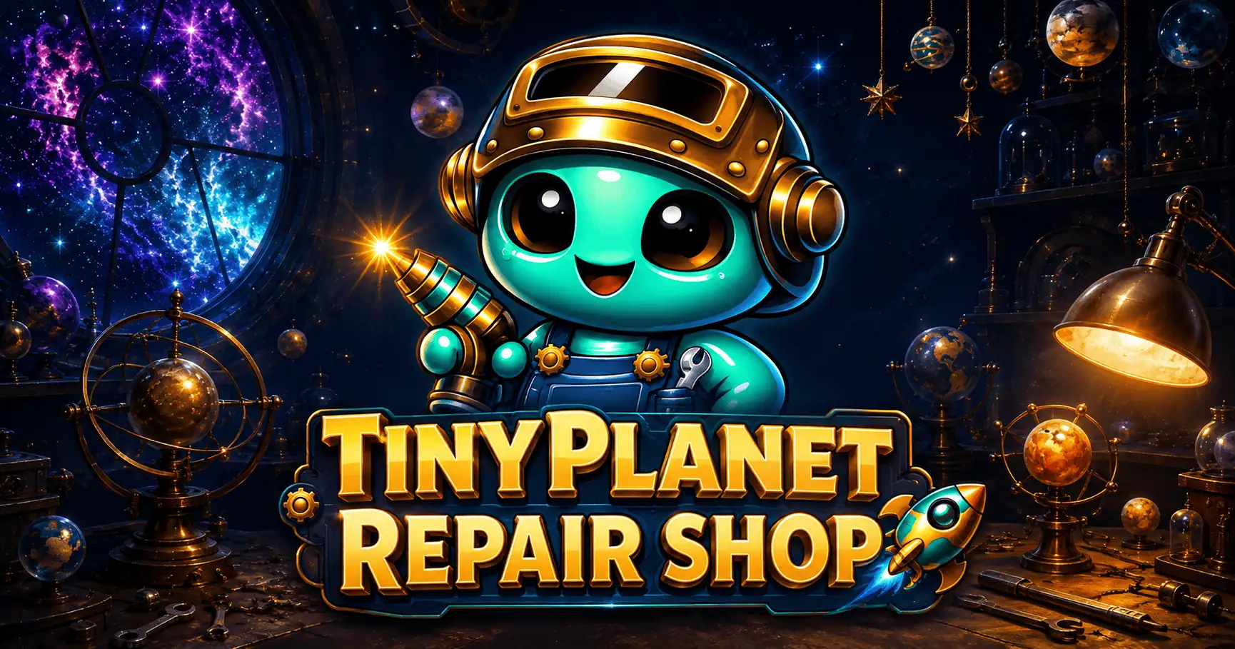TinyPlanet Repair Shop Slot Demo by Silver Play slot cover image