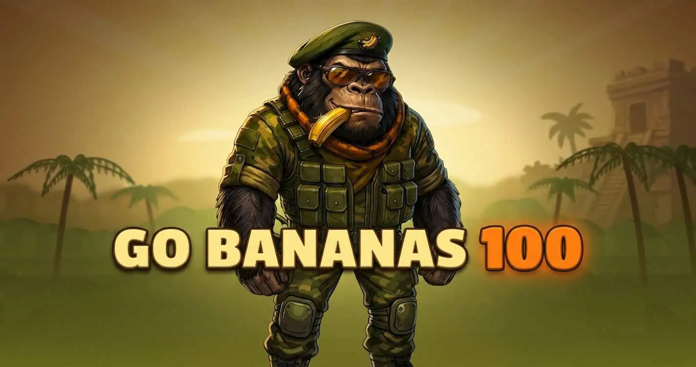 Go Bananas 100 Slot Demo by Silver Stars slot cover image