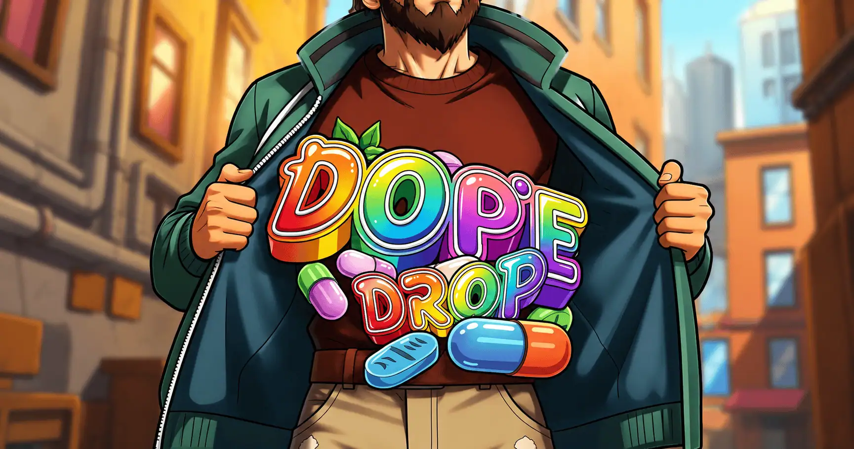 Dope Drop Slot Demo by Skechi Games slot cover image