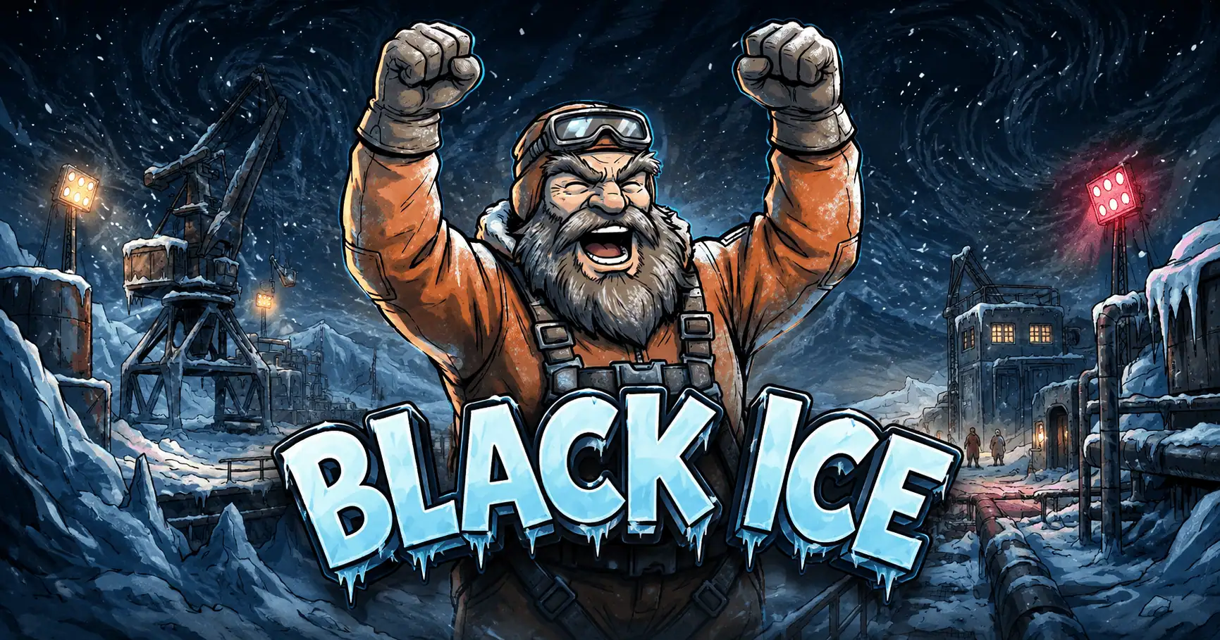 Black Ice Slot Demo by Slate Studios slot cover image