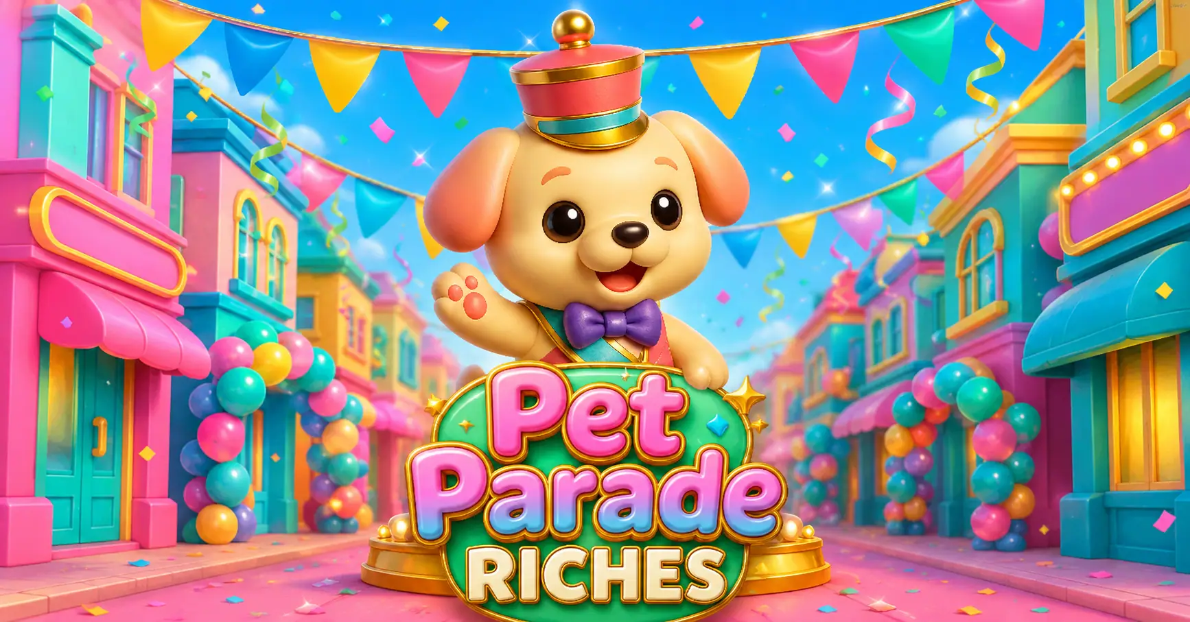 Pets Parade Riches Slot Demo by Slotrix slot cover image