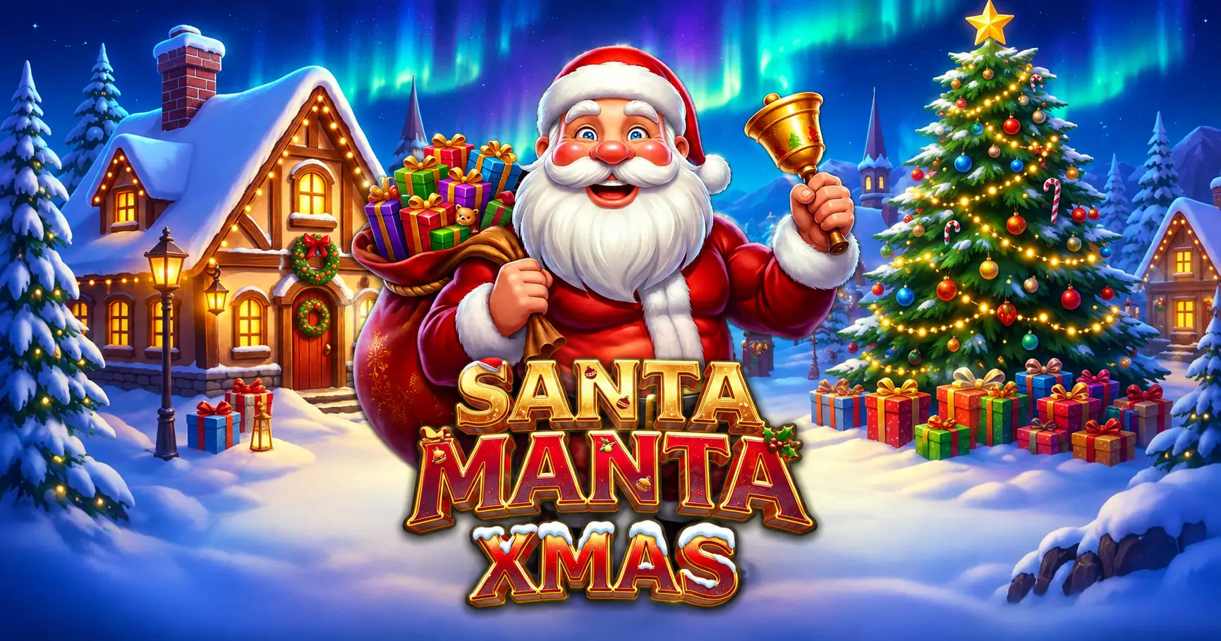 Santa Manta Xmas Slot Demo by Spinforge Play slot cover image