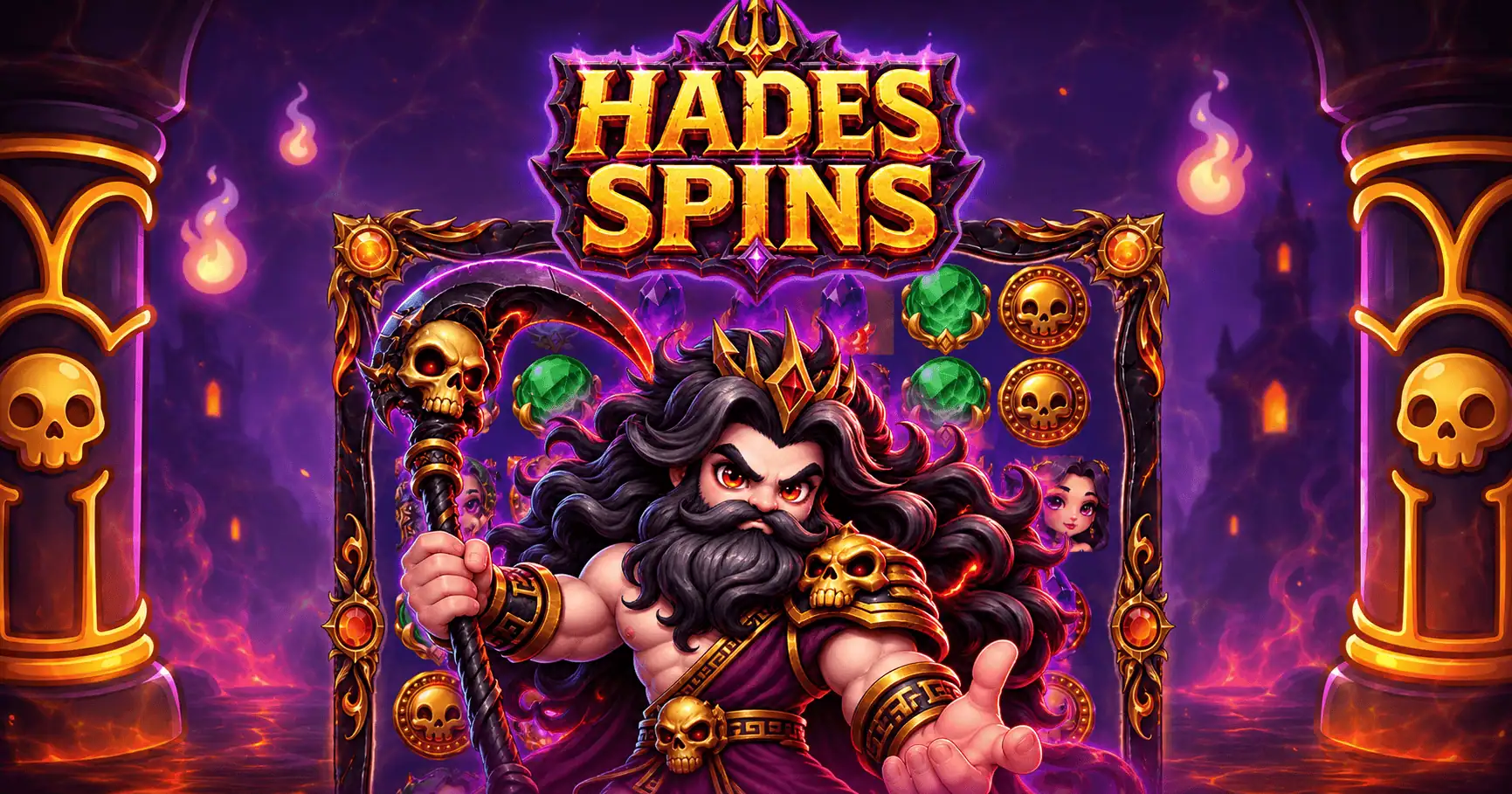 Hades Spins Slot Demo by Spin Slaughter slot cover image