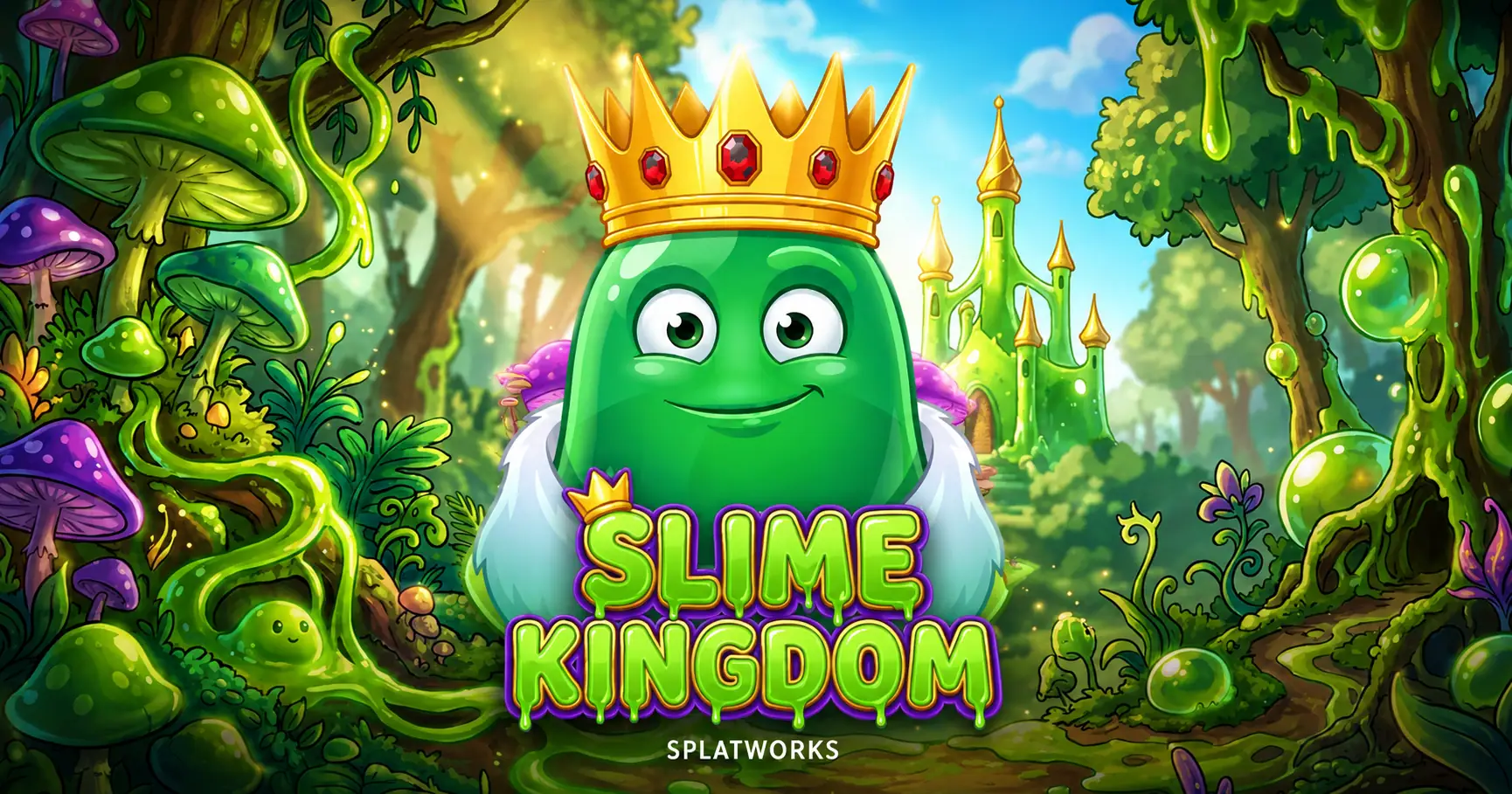 Slime Kingdom Slot Demo by Splatworks slot cover image