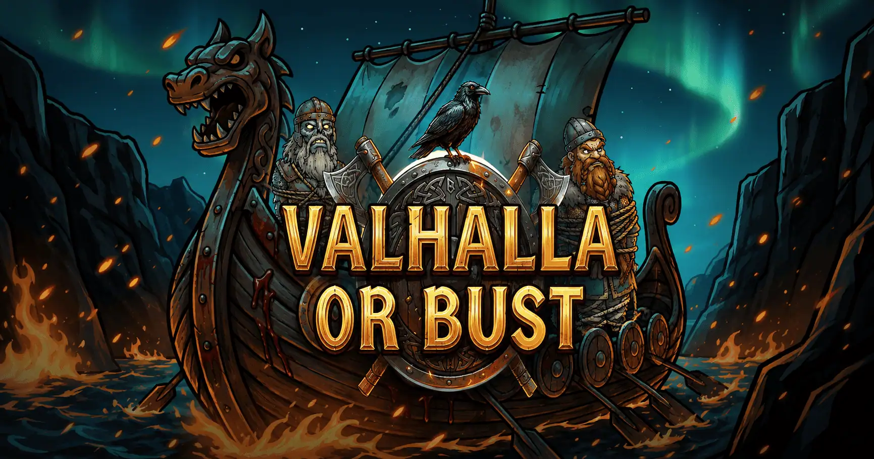Valhalla or bust Slot Demo by Splatworks slot cover image