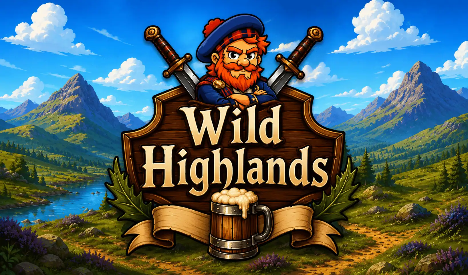 Wild Highlands Slot Demo by Sproutstudios slot cover image