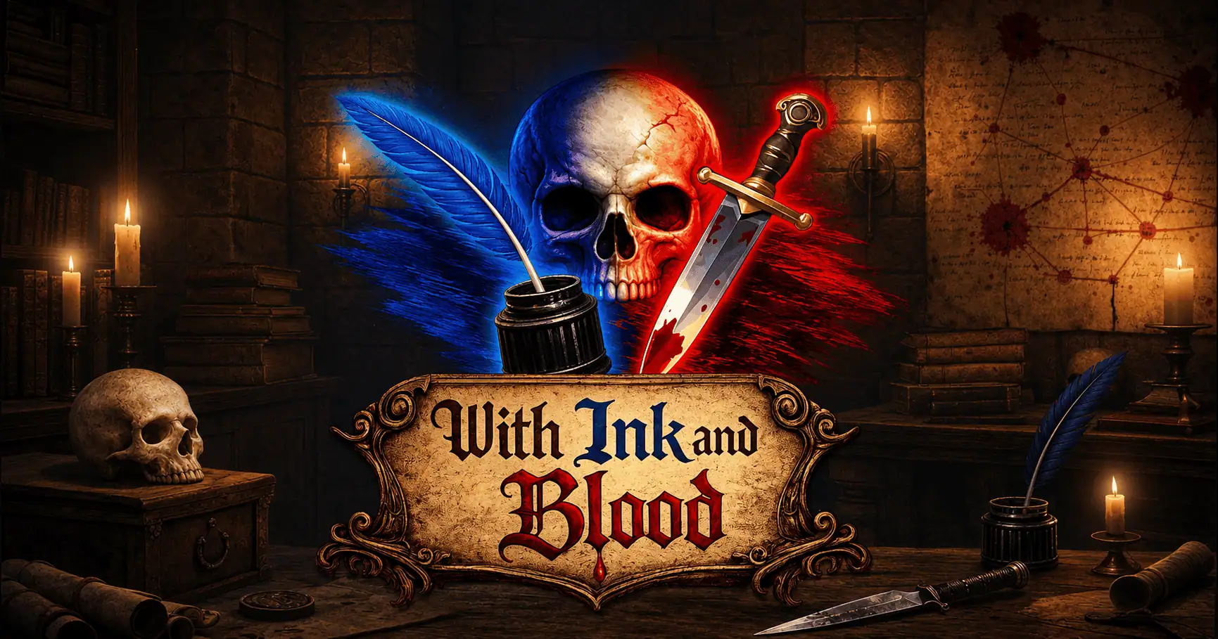 With Ink And Blood Slot Demo by St0rk Studios slot cover image