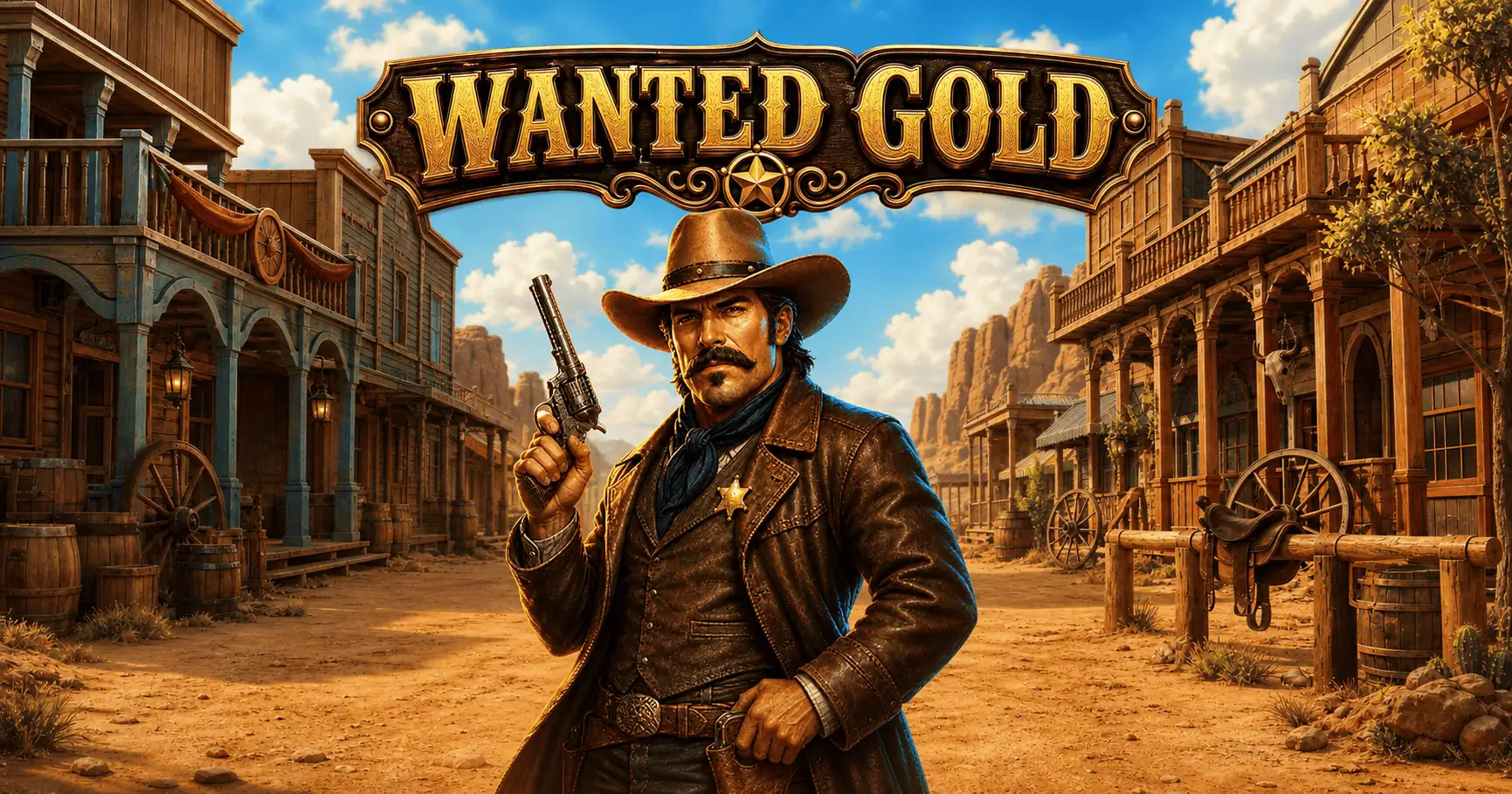 Wanted Gold Slot Demo by Standard Lab slot cover image