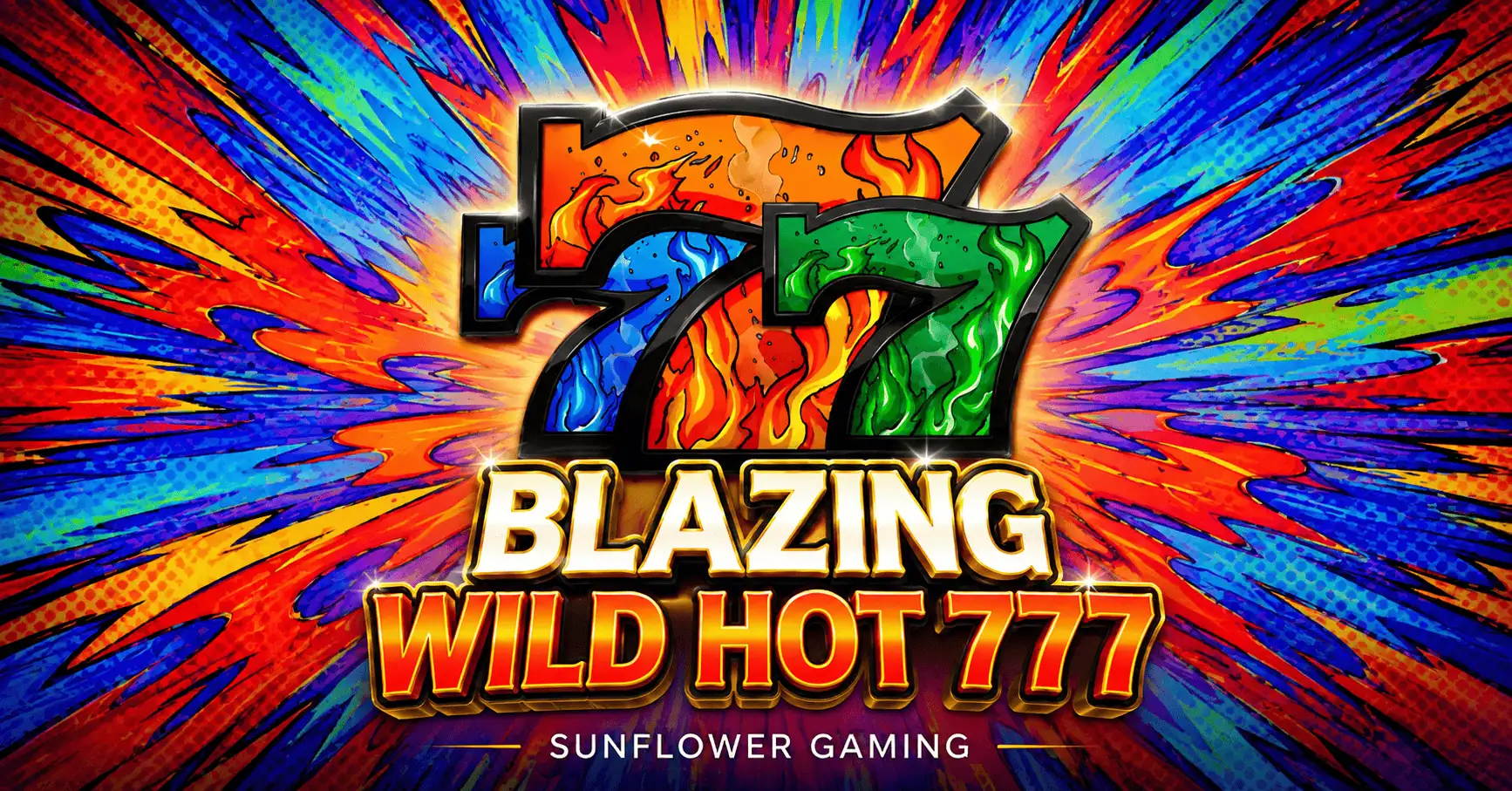 blazing wild hot 777 Slot Demo by Sunflower Gaming slot cover image