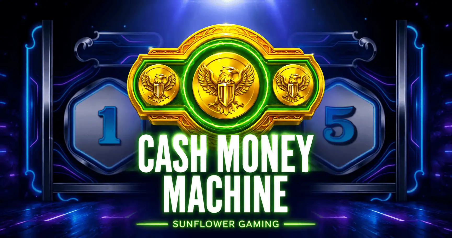 cash money machine Slot Demo by Sunflower Gaming slot cover image
