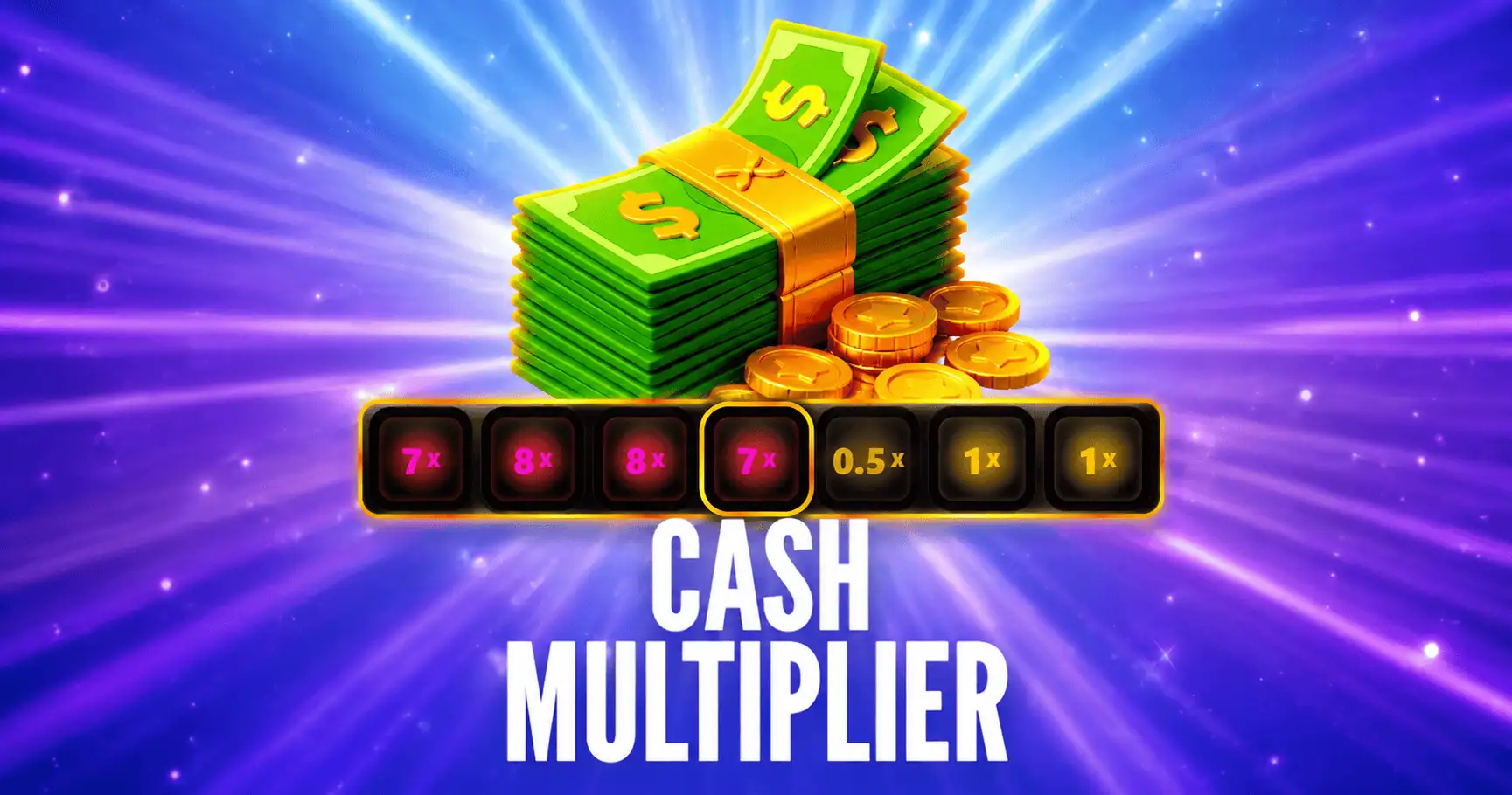 cash multiplier Slot Demo by Sunflower Gaming slot cover image