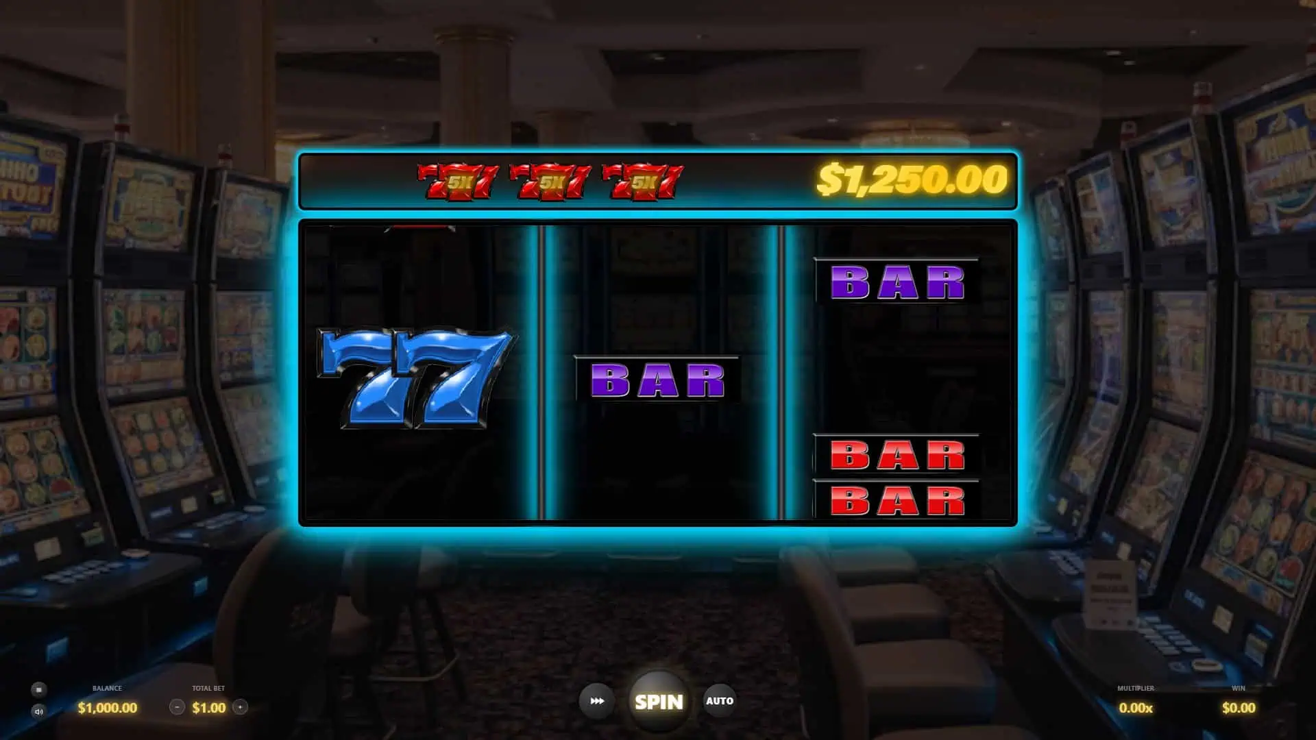Diamond Star Nudge slot gameplay reels