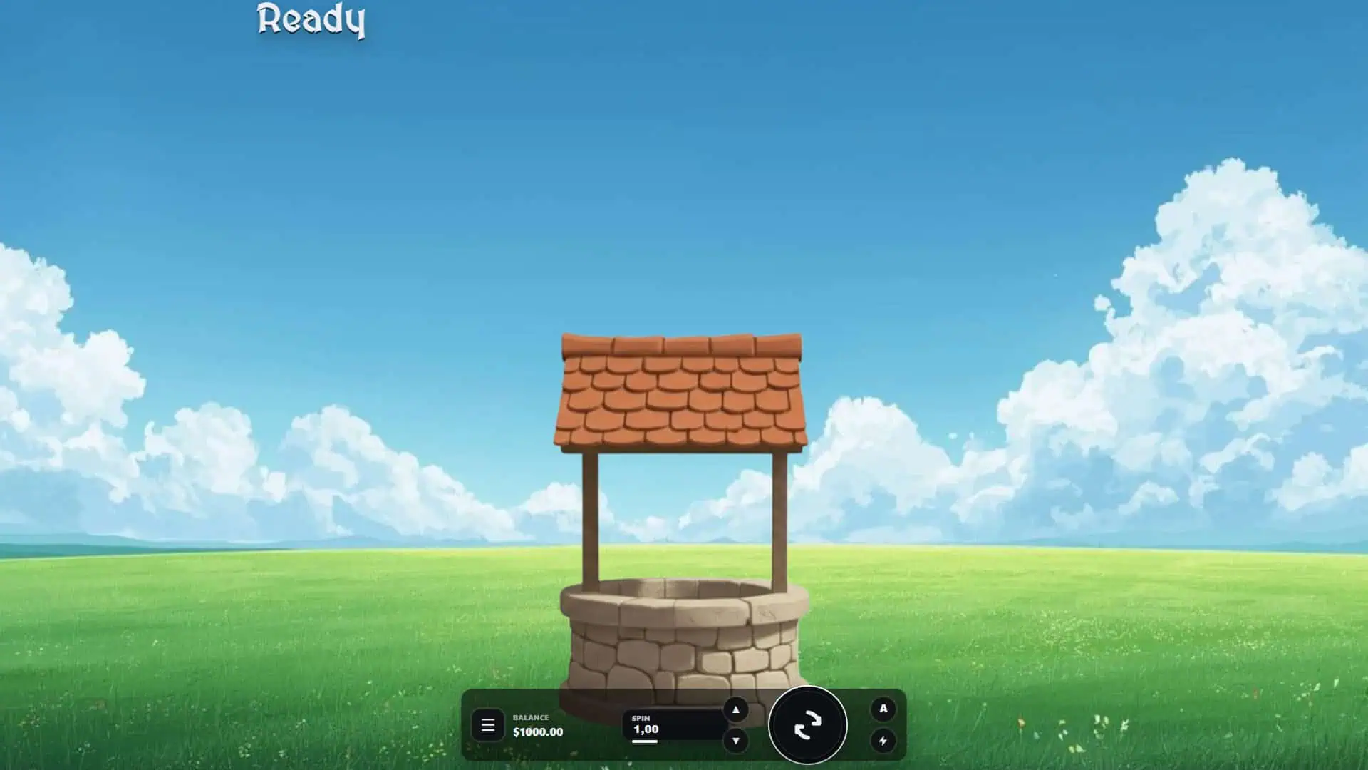 Wishing Well slot gameplay reels