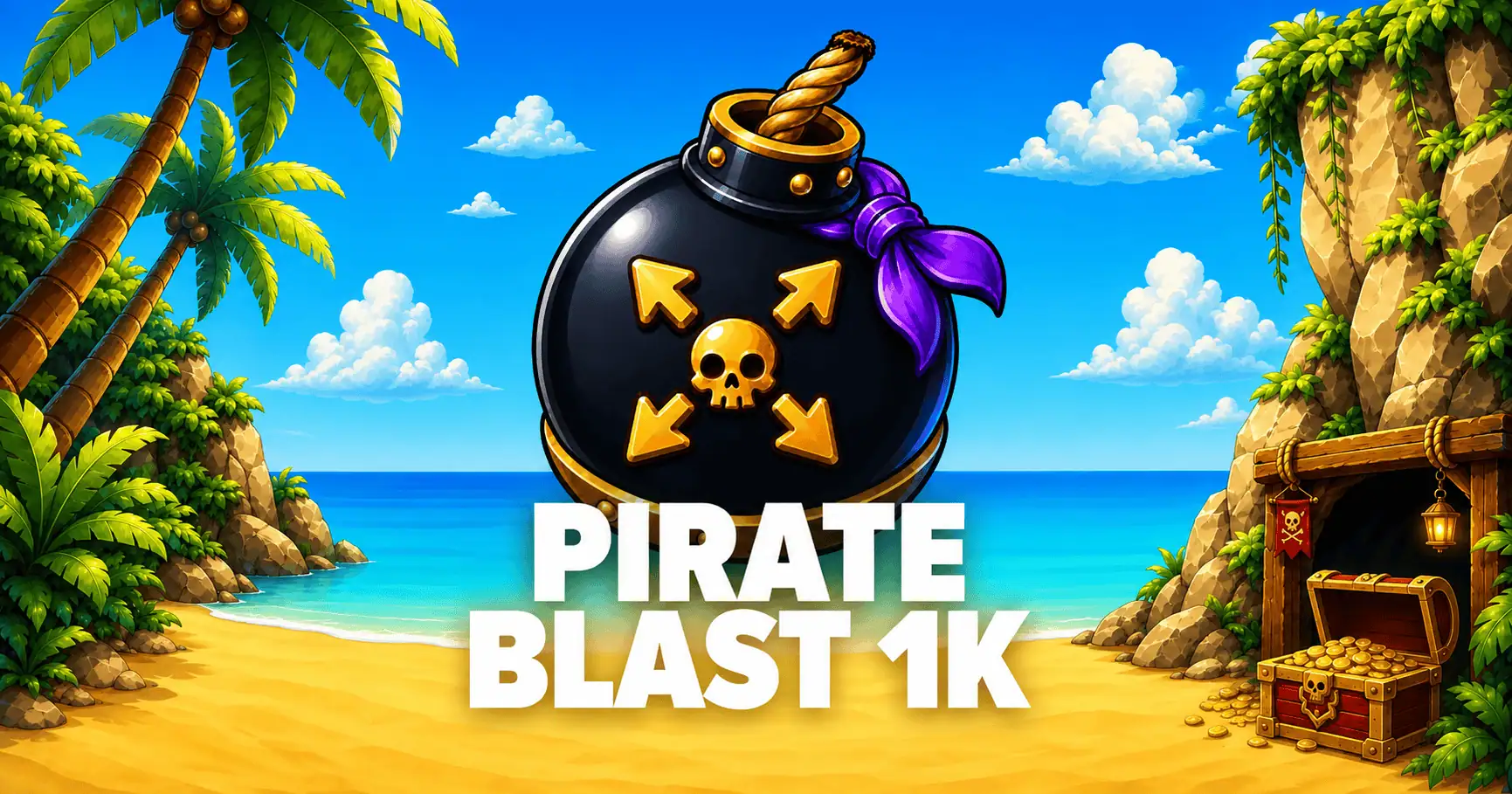 Pirate Blast 1K Slot Demo by Syntora Games slot cover image