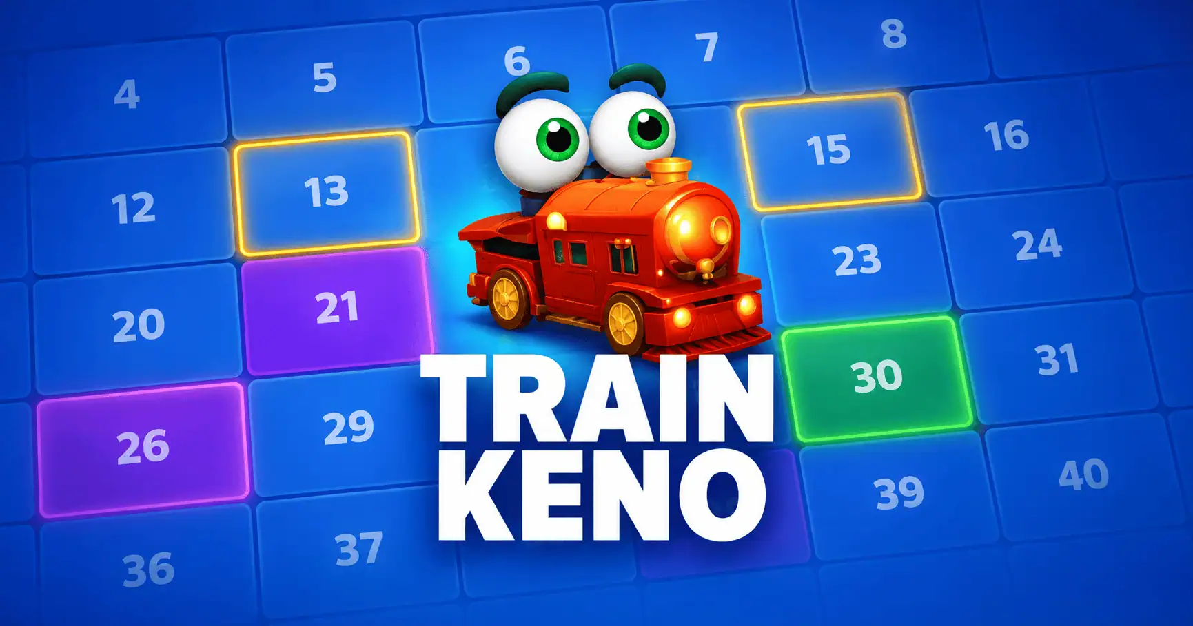 Train Keno Slot Demo by Tank Gaming slot cover image