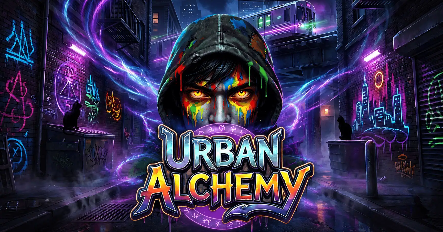 Urban Alchemy Slot Demo by Team Amy slot cover image