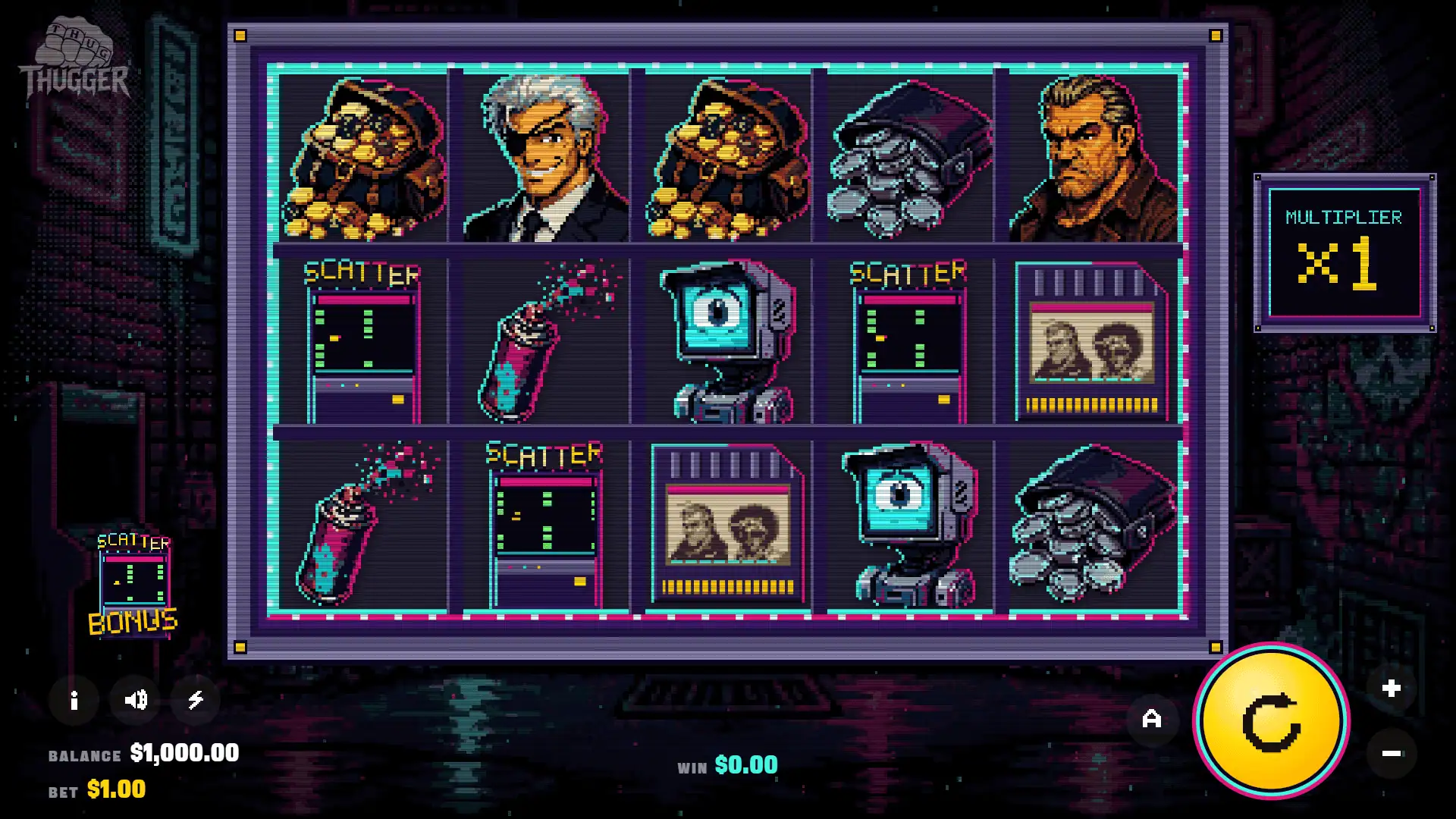 Backstreets: Chapter Two slot gameplay reels