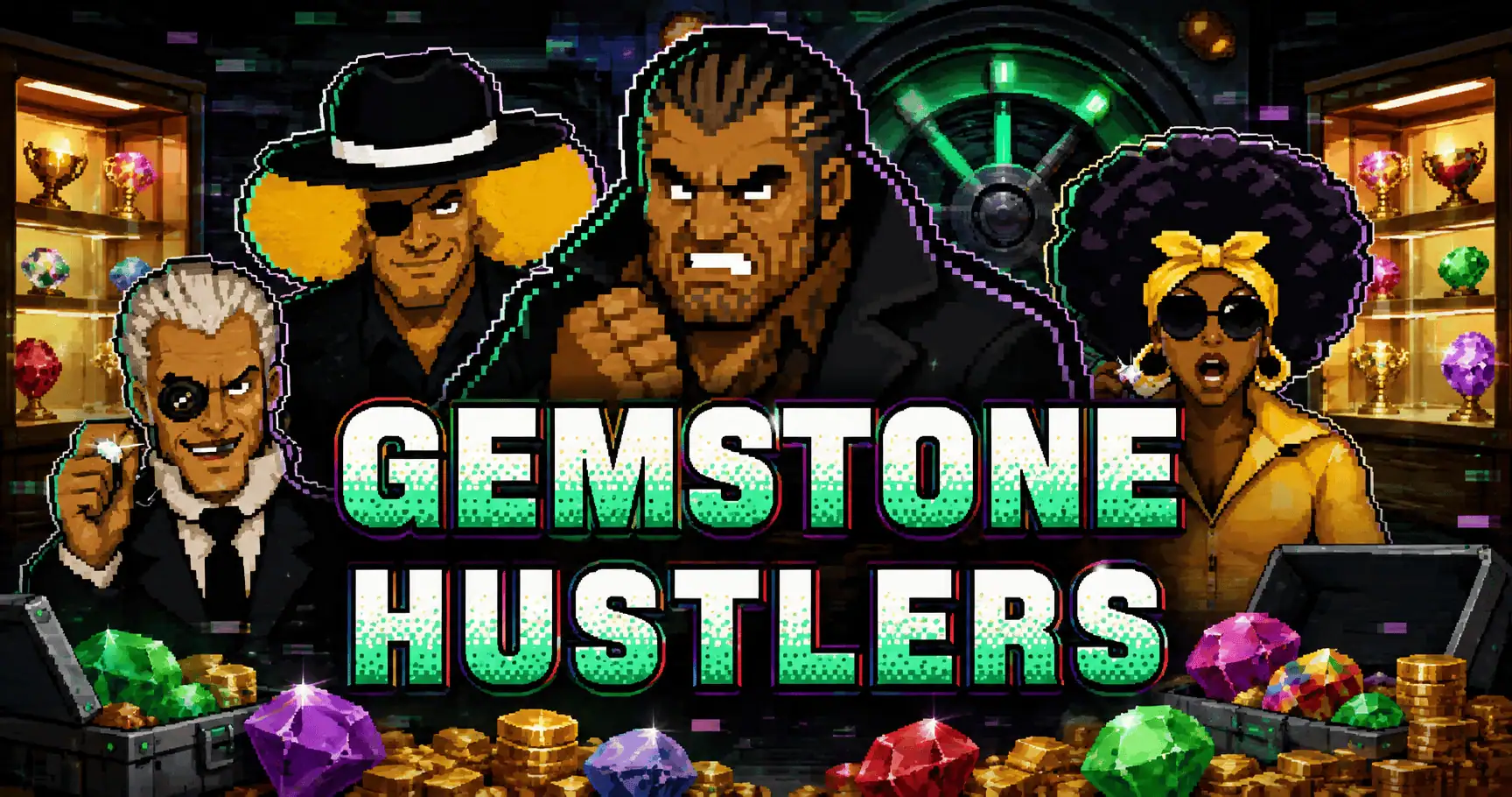 Gemstone Hustlers Slot Demo by Thugger slot cover image