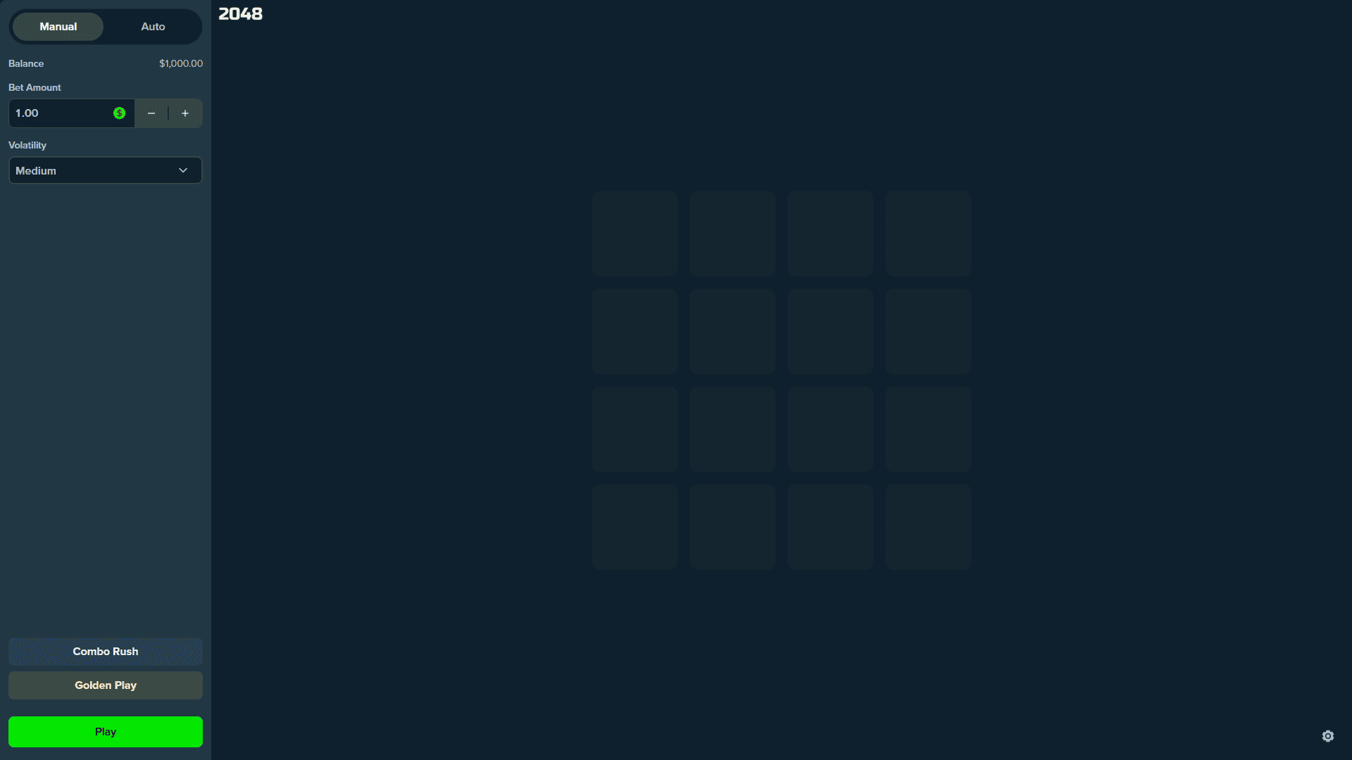 2048 slot gameplay reels
