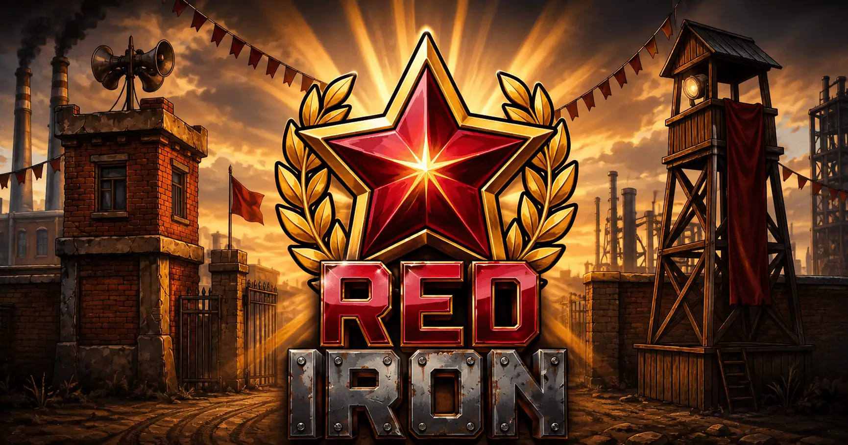 Red Iron Slot Demo by Tilt Room Games slot cover image
