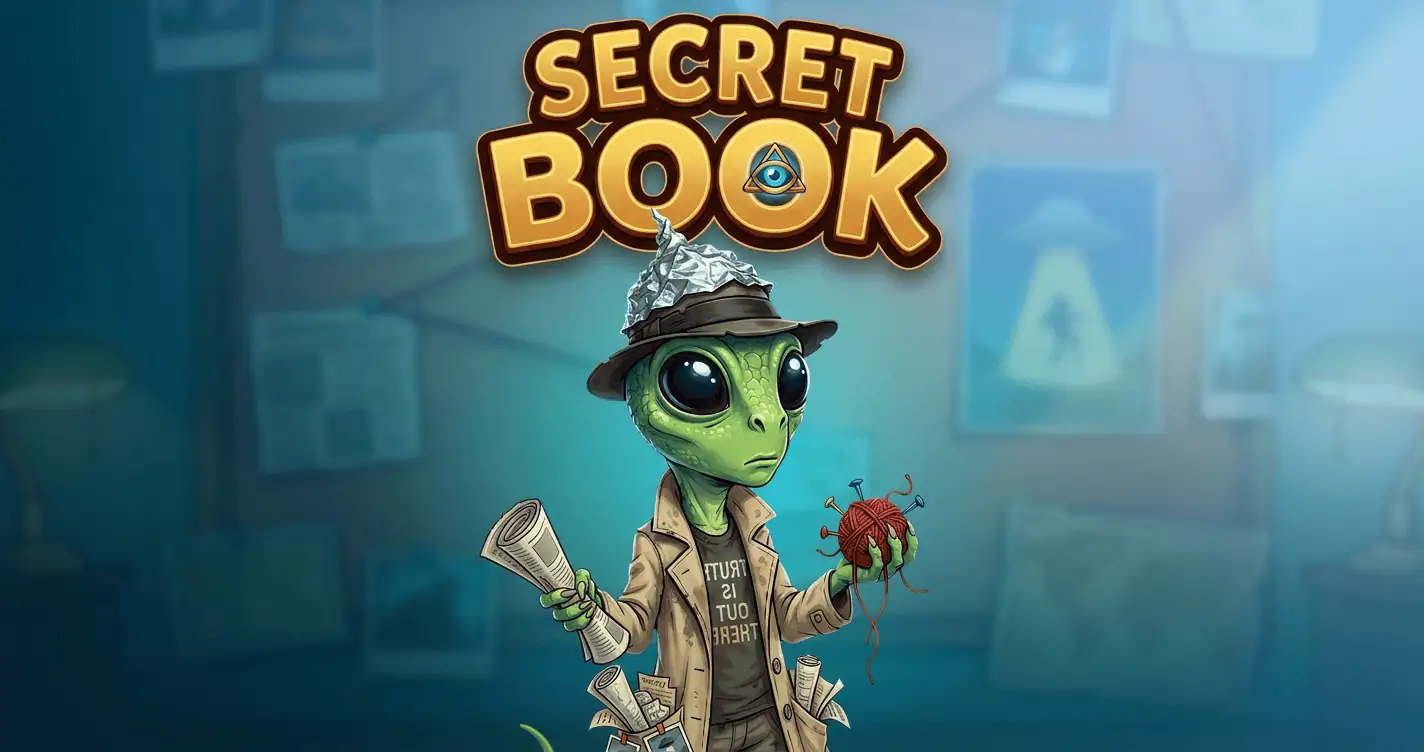 Secret Book Slot Demo by Tilt Room Games slot cover image