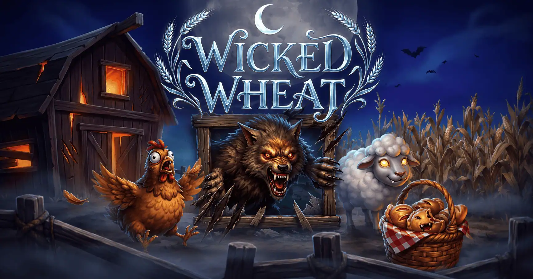 Wicked Wheat Slot Demo by Tilt Room Games slot cover image