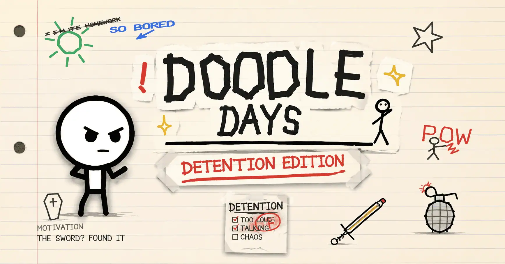 Doodle Days Slot Demo by Tinex Games slot cover image