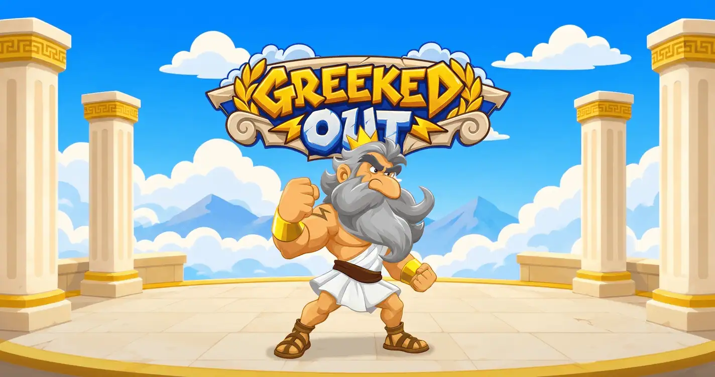 Greeked Out Slot Demo by Tinex Games slot cover image