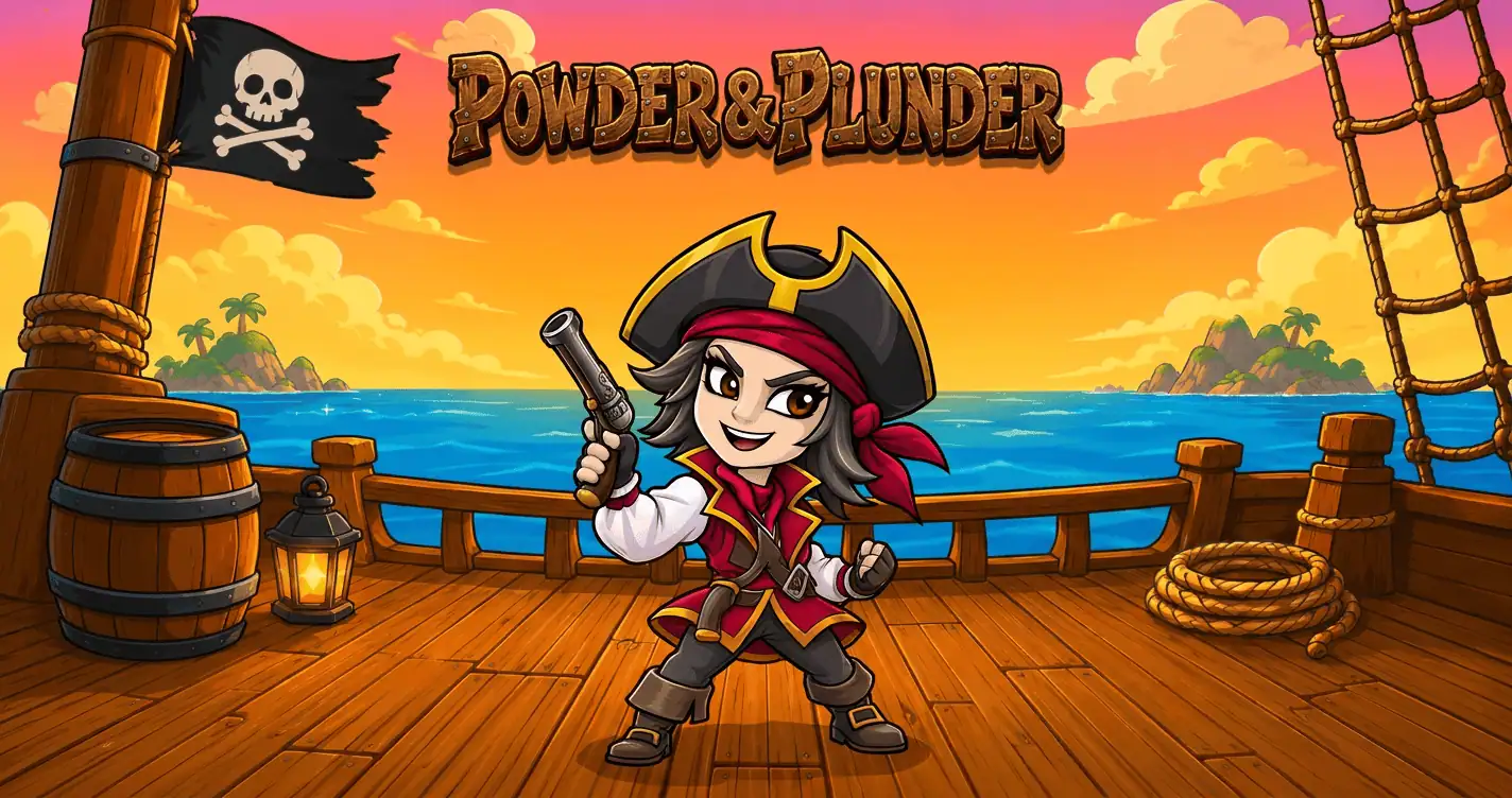Powder And Plunder Slot Demo by Tinex Games slot cover image