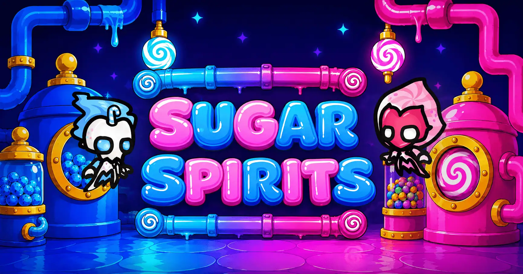Sugar Spirits Slot Demo by Tinex Games slot cover image