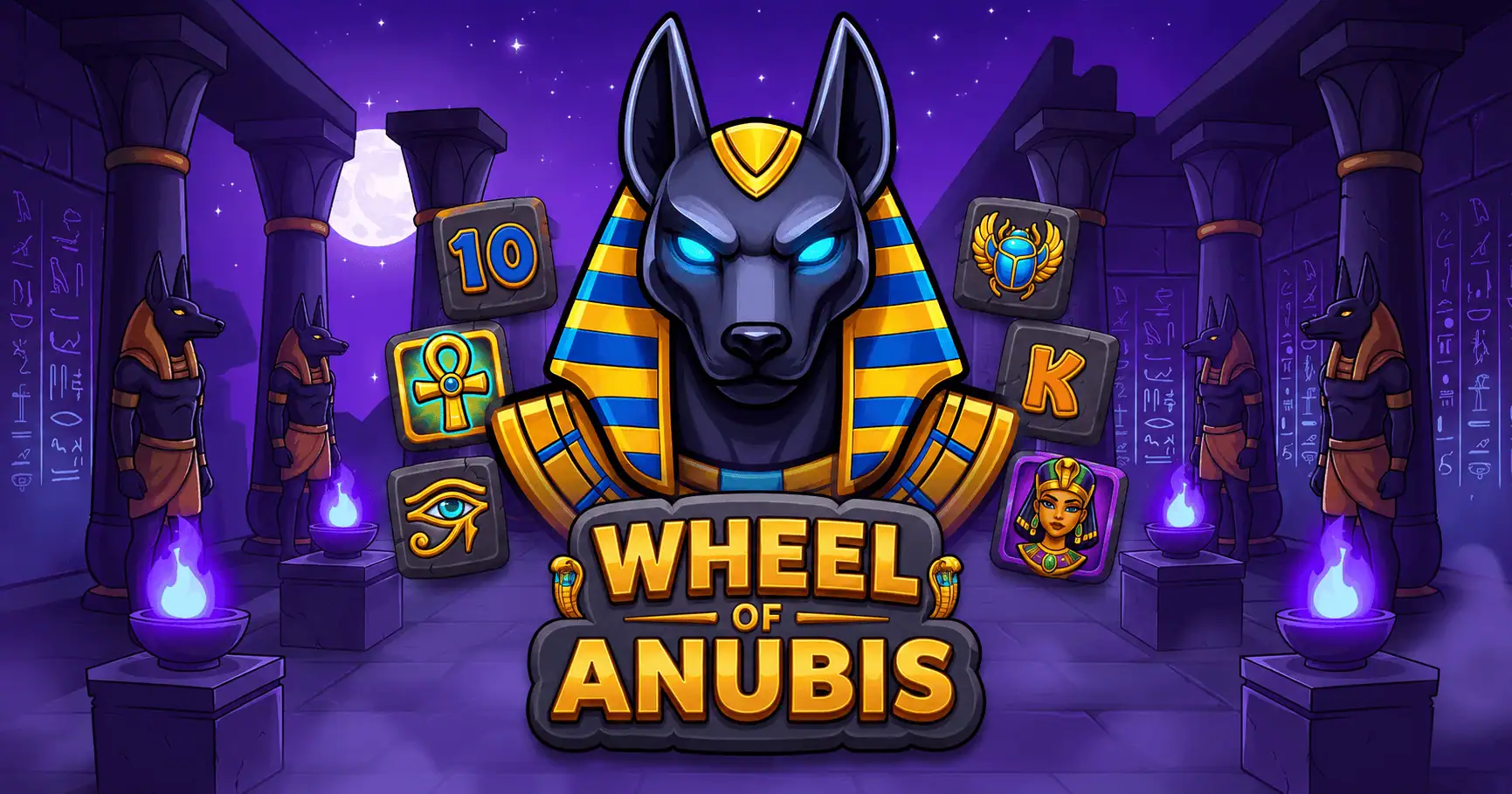 Wheel of Anubis Slot Demo by Titan Gaming slot cover image