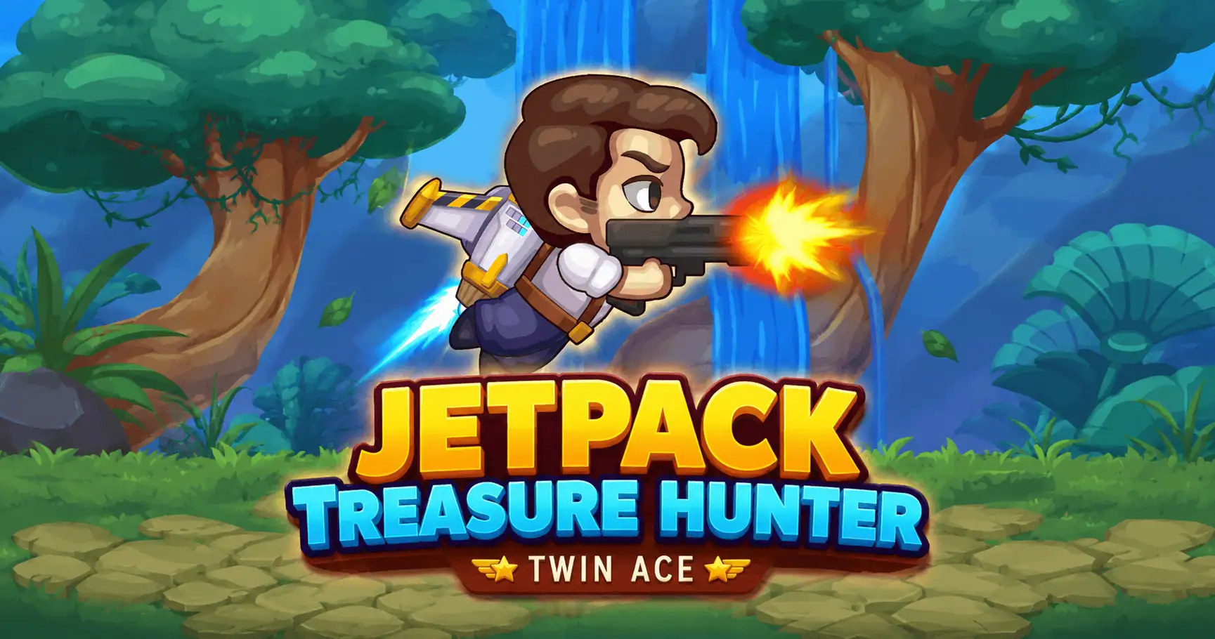 Jetpack Treasure Hunter Slot Demo by Twin Ace slot cover image
