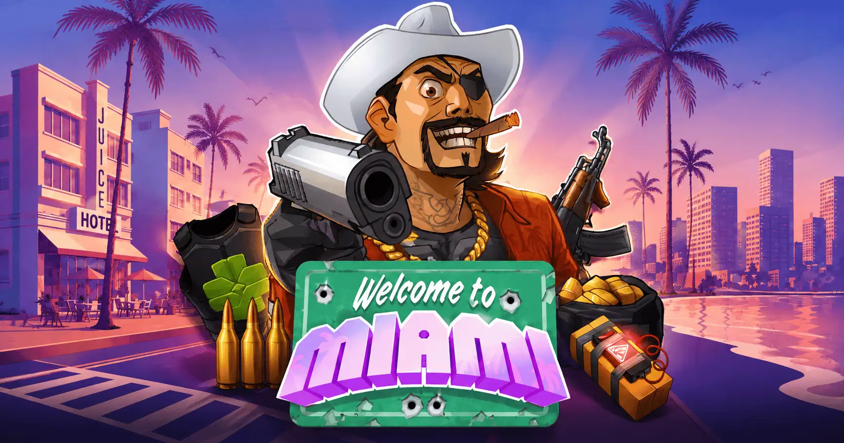 Welcome To Miami Slot Demo by Twist Gaming slot cover image