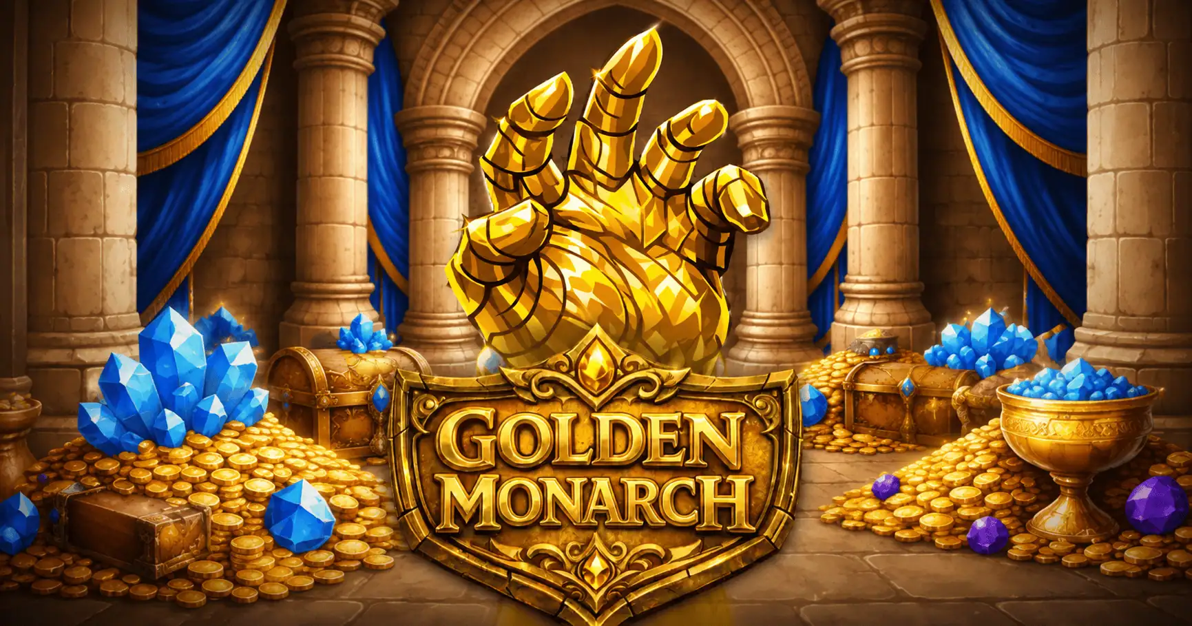 Golden Monarch Slot Demo by Unchained slot cover image