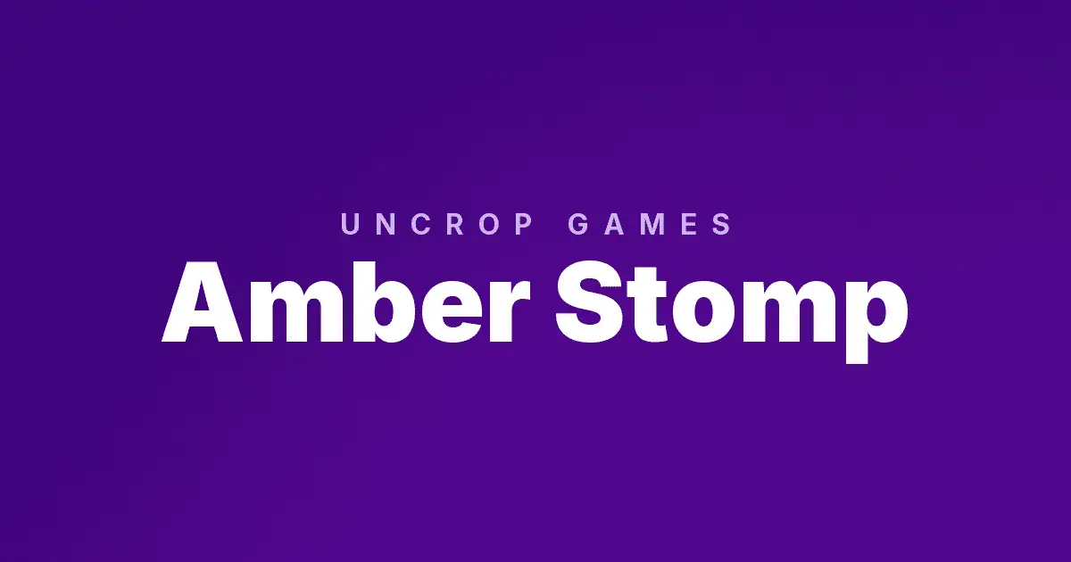 Amber Stomp Slot Demo by Uncrop Games slot cover image