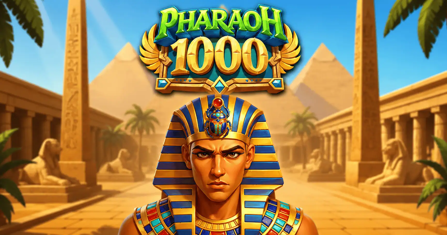 Pharaoh 1000 Slot Demo by Uppercut Gaming slot cover image
