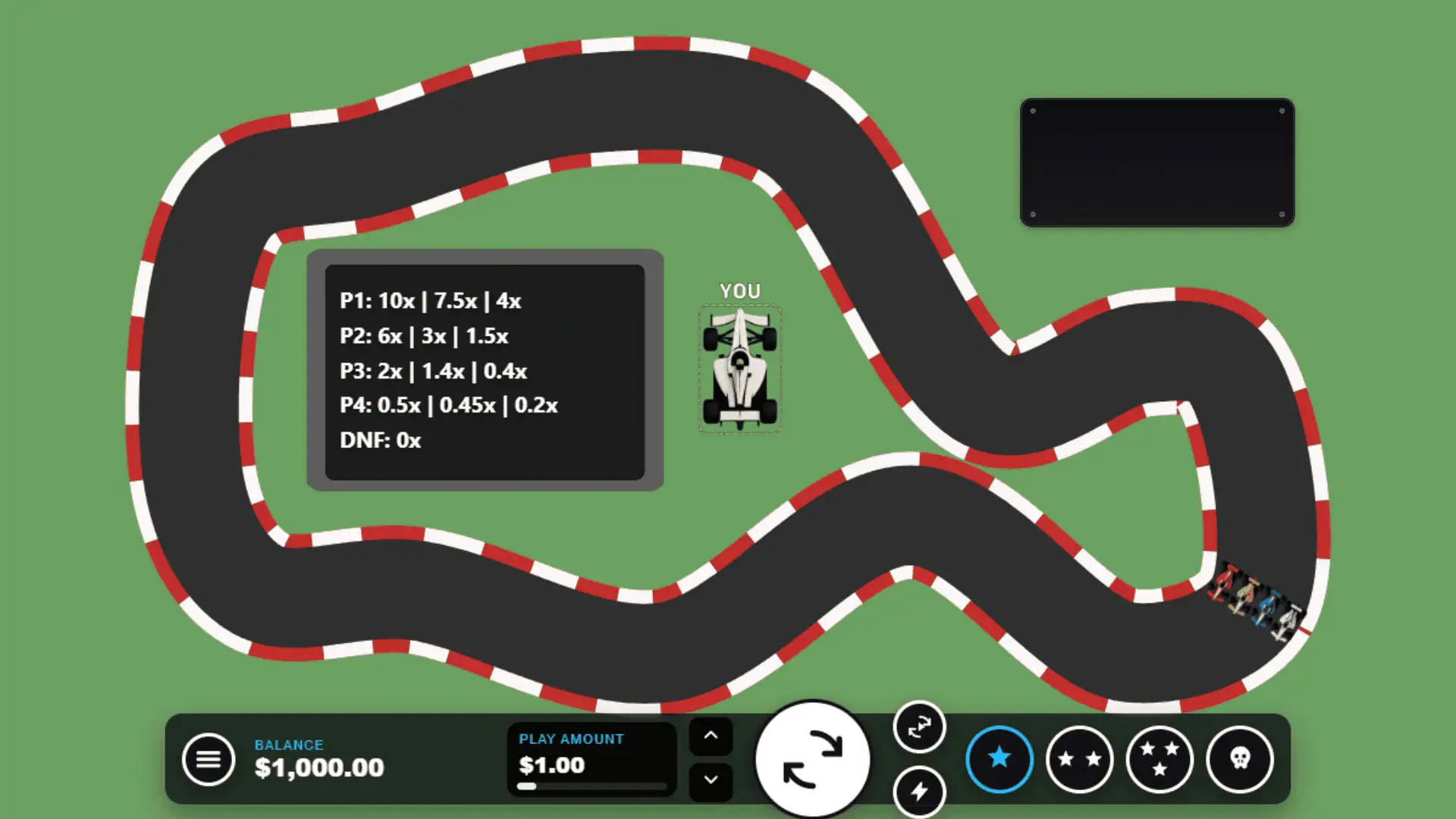 Race Fast slot gameplay reels