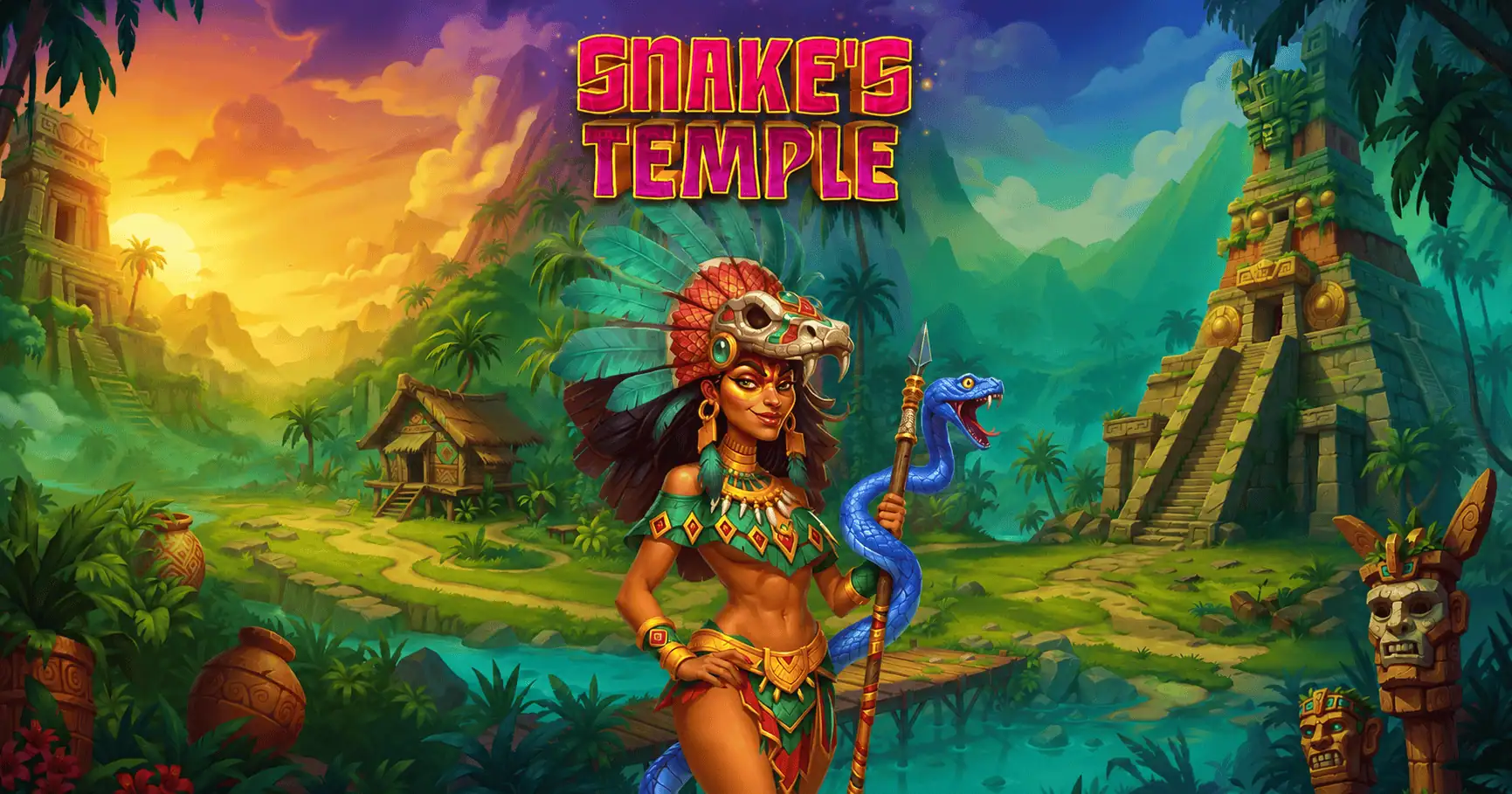 Snake Temple Slot Demo by Valkyrie slot cover image
