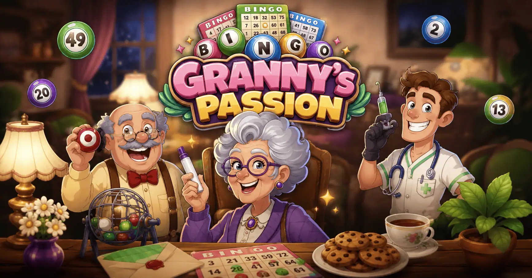 Grannys Passion Slot Demo by Voltbite slot cover image