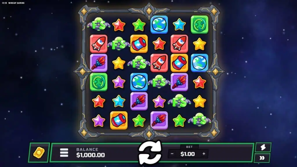 Wincapgaming space vault slot game preview
