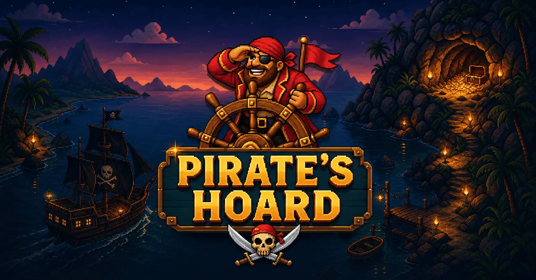 Pirates Hoard Slot Demo by Wires Games slot cover image