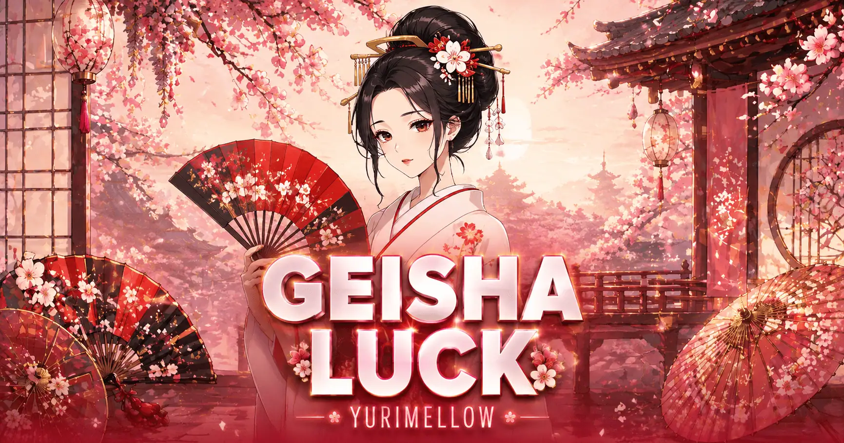 Geisha Luck Free Play Slot by Yurimellow slot cover image
